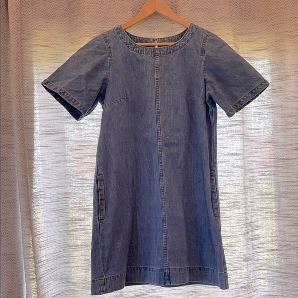 J. Crew chambray dress